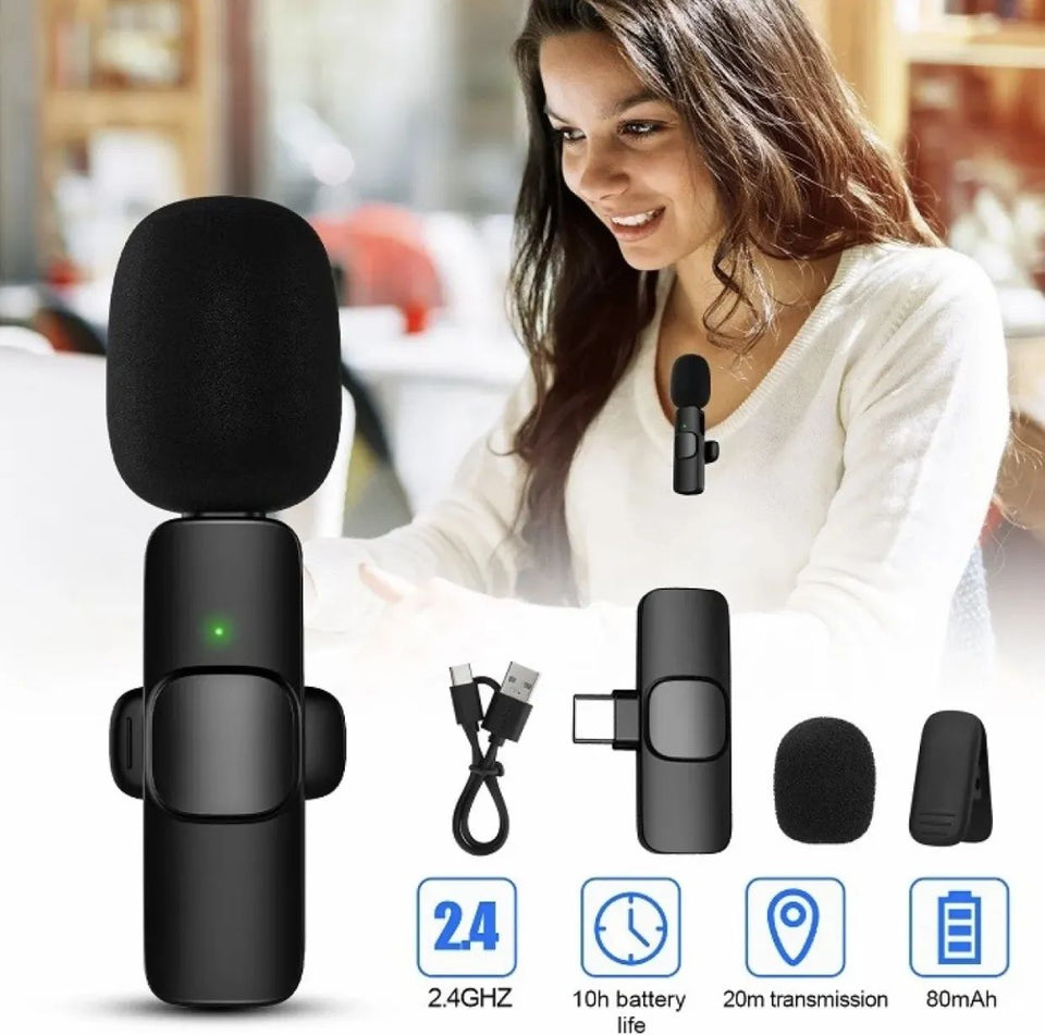 Wireless MIC K8 MICROPHONE